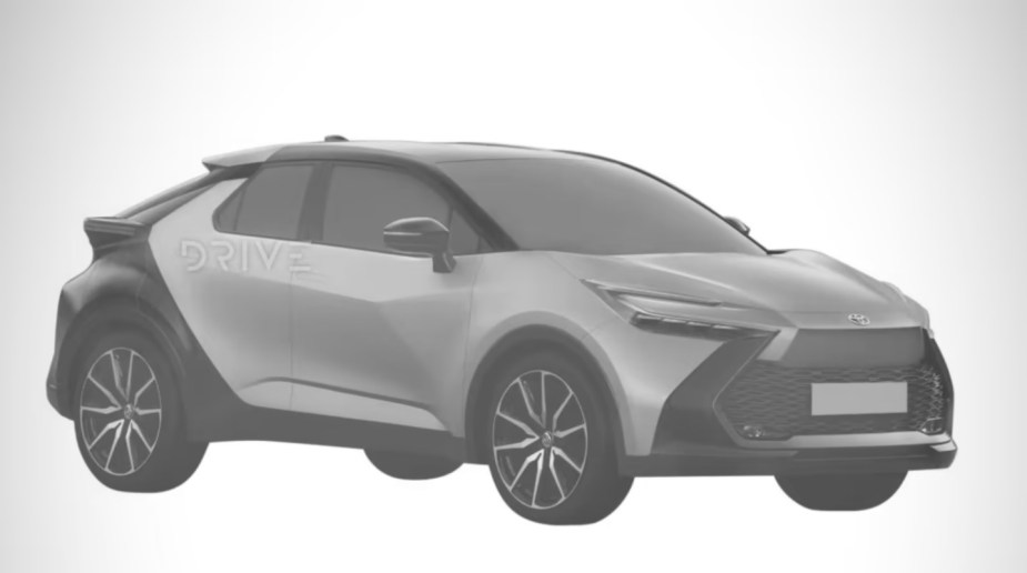 Possible 2023 Toyota C-HR design
