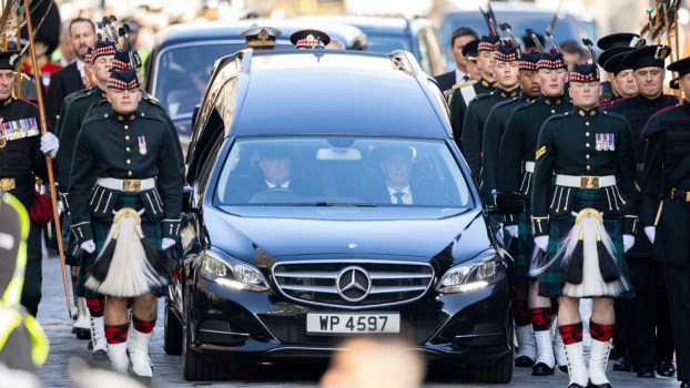 Queen Elizabeth II’s Hearse Was a Custom Mercedes-Benz E-Class