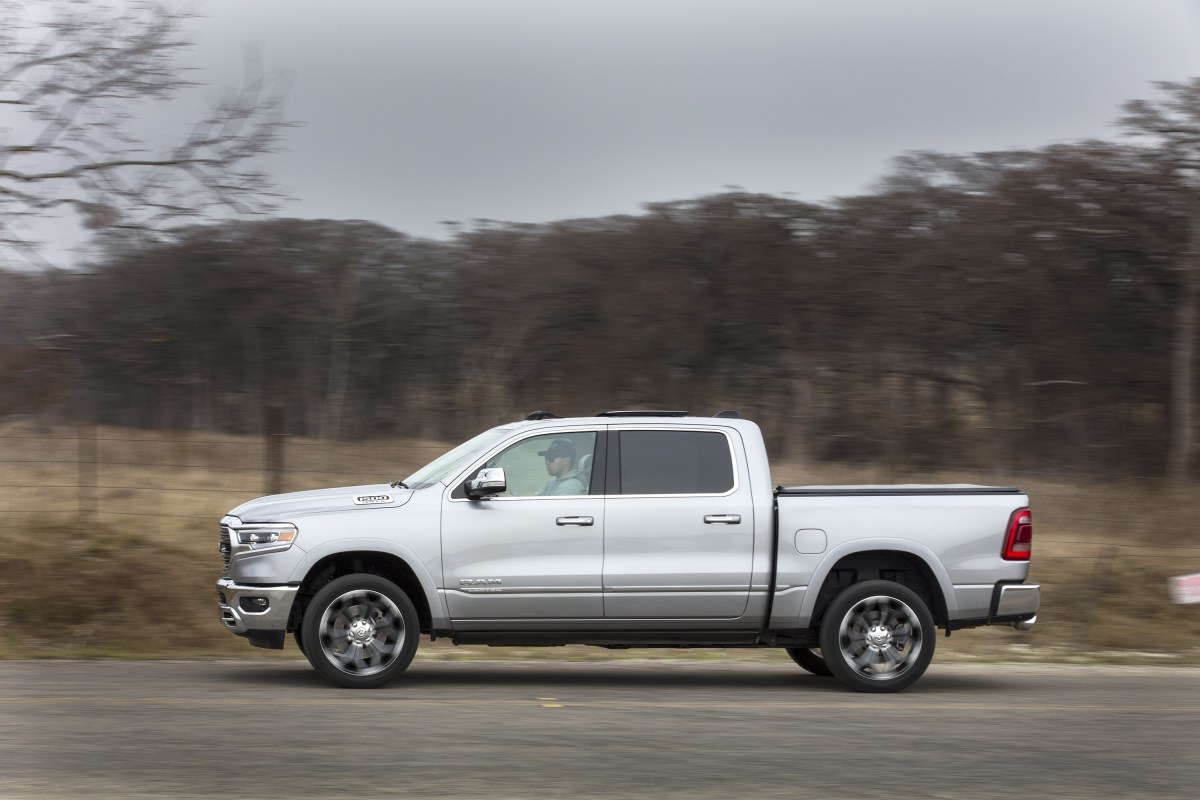 A silver 2022 Ram Limited 