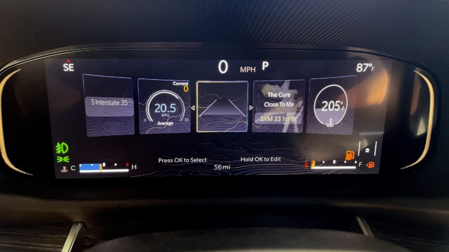 Ram Digital Instrument Panel a new addition for the entire Ram truck family
