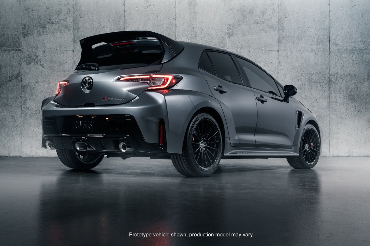 Toyota GR Corolla Hatchback vs. Volkswagen Golf R and Civic Type R Are