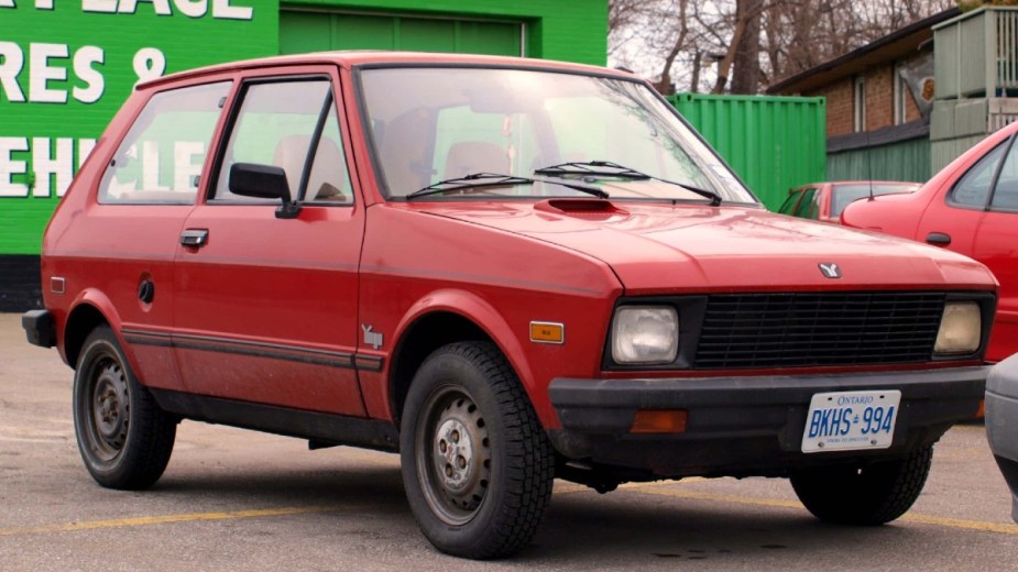 Red Yugo GV became one of the worst cars ever made