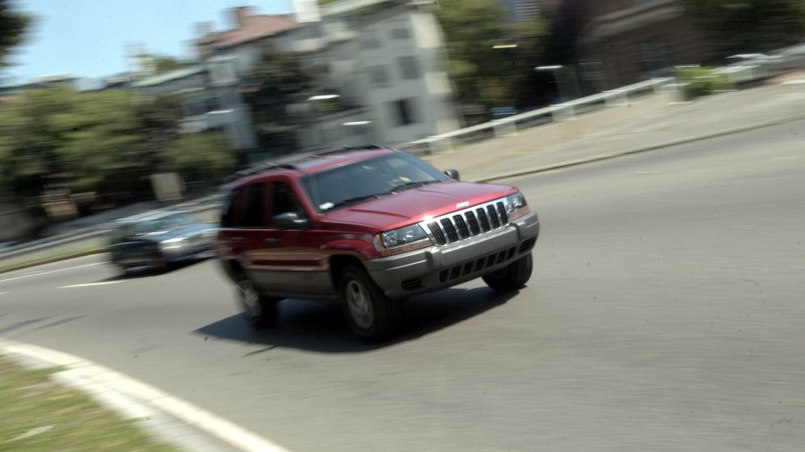 The best used Jeep Cherokee SUV years include this 2001 version
