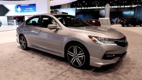 A grey 2017 Honda Accord, which is among the most reliable used cars.