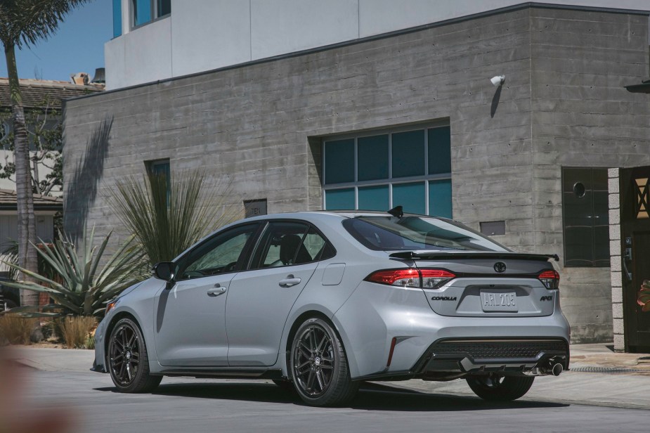 The 2021 Toyota Corolla LE is a solid prospect for sedan shoppers.