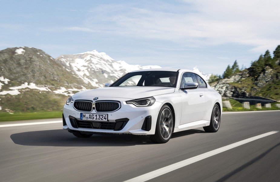 One of the cheapest luxury cars, 2022 BMW 2 Series is on the road