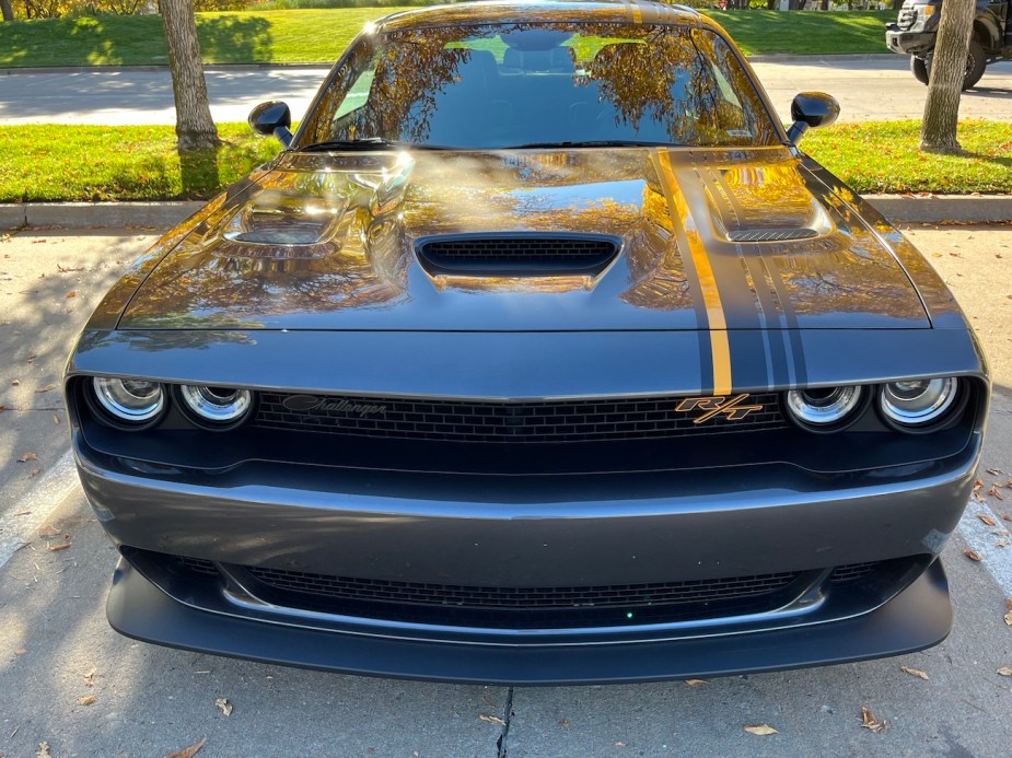 A front view of the 2022 Dodge Challenger R/T Scat Pack