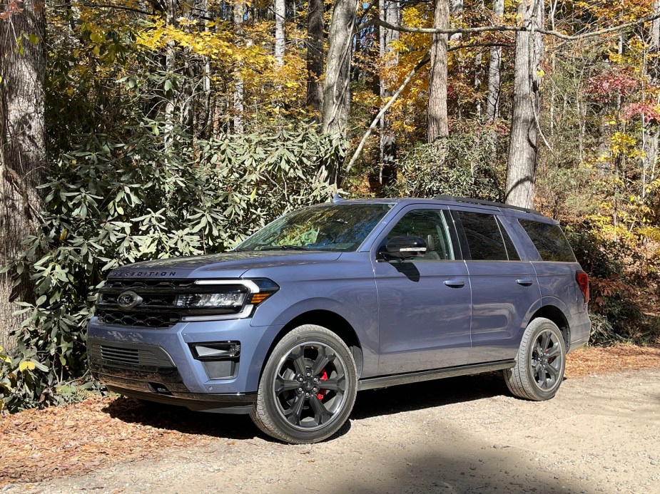 2022 Ford Expedition off-roading