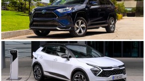 2022 Toyota RAV4 Prime vs 2022 Kia Sportage PHEV