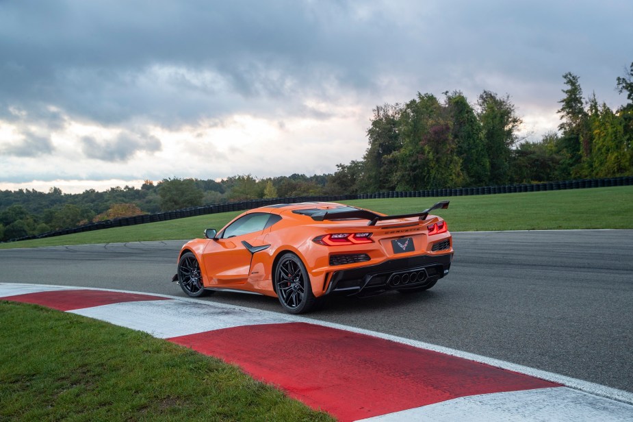 The 2023 C8 Chevy Corvette is a track day weapon.