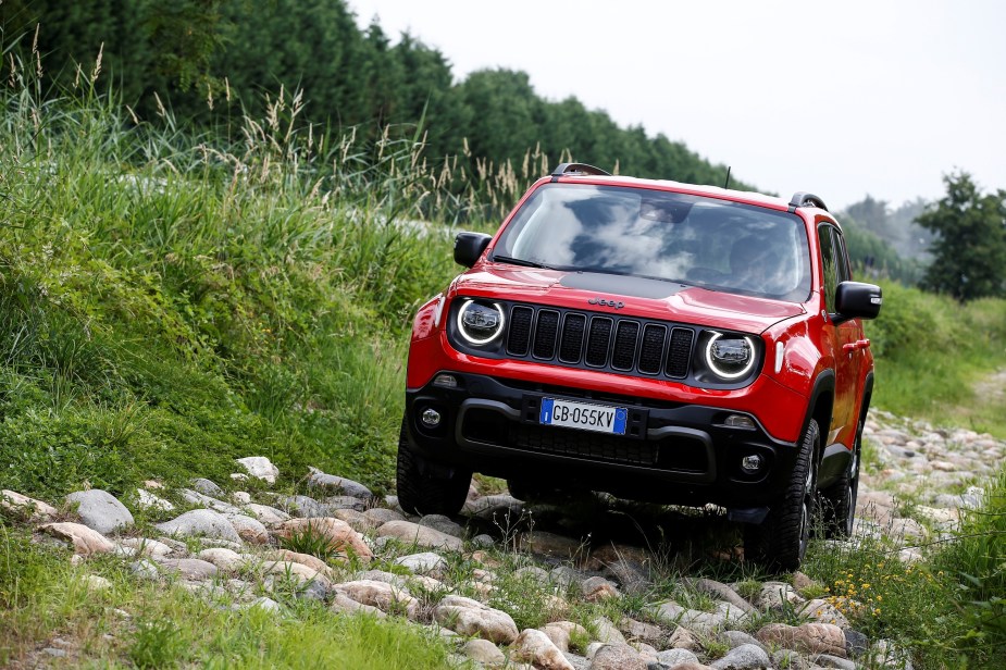 2023 Jeep Renegade off-roading