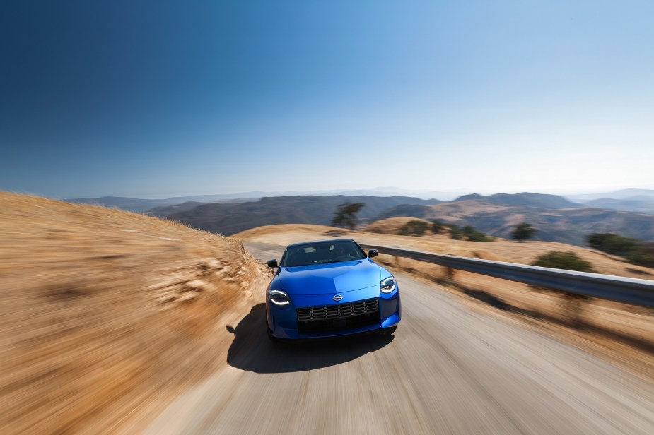 The Nissan Z Sport, like the Toyota GR86, is a great alternative for the Dodge Challenger. 