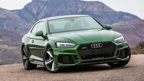 The Audi RS 5 is a sports car coupe with AWD and explosive power.