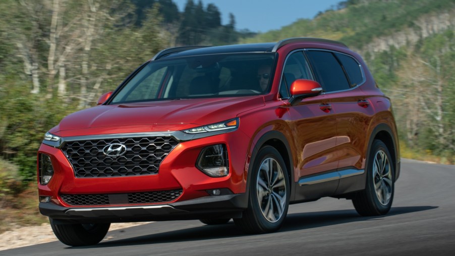 The best used SUVs for the money include this Hyundai Santa Fe