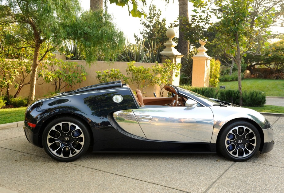 The Bugatti Veyron Roadster, like the Audi R8 Spyder and Lamborghini Aventador SV, are some solid rental supercars.