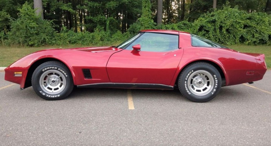 This red C3 Chevy Corvette is one of the most iconic and affordable classic sports cars you can drive