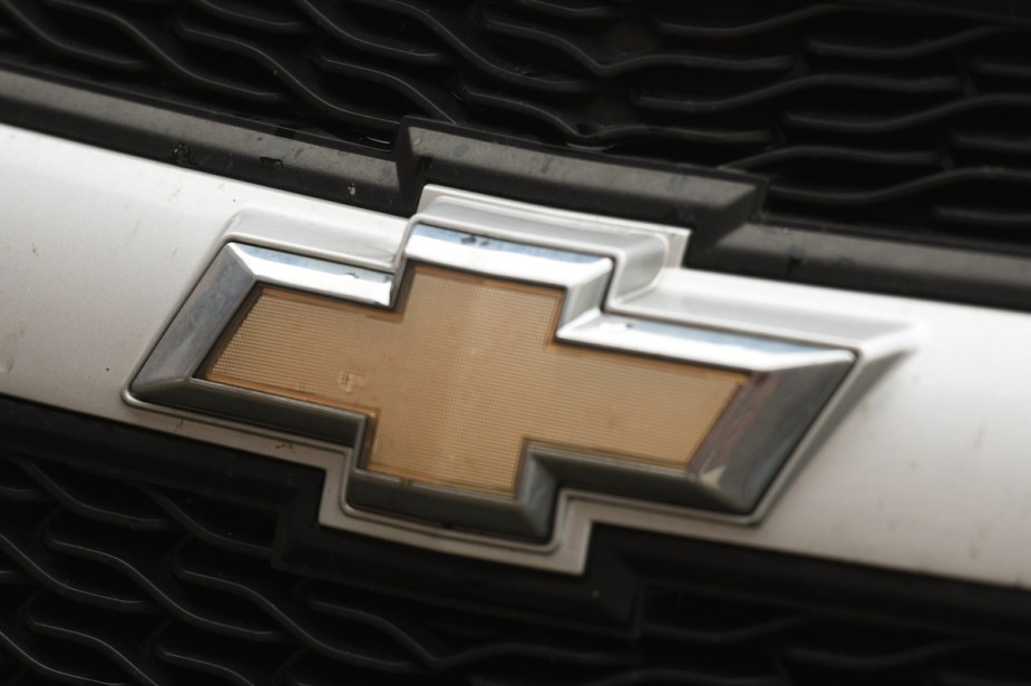 Chevy logo, maker of the 2023 Chevrolet Malibu.