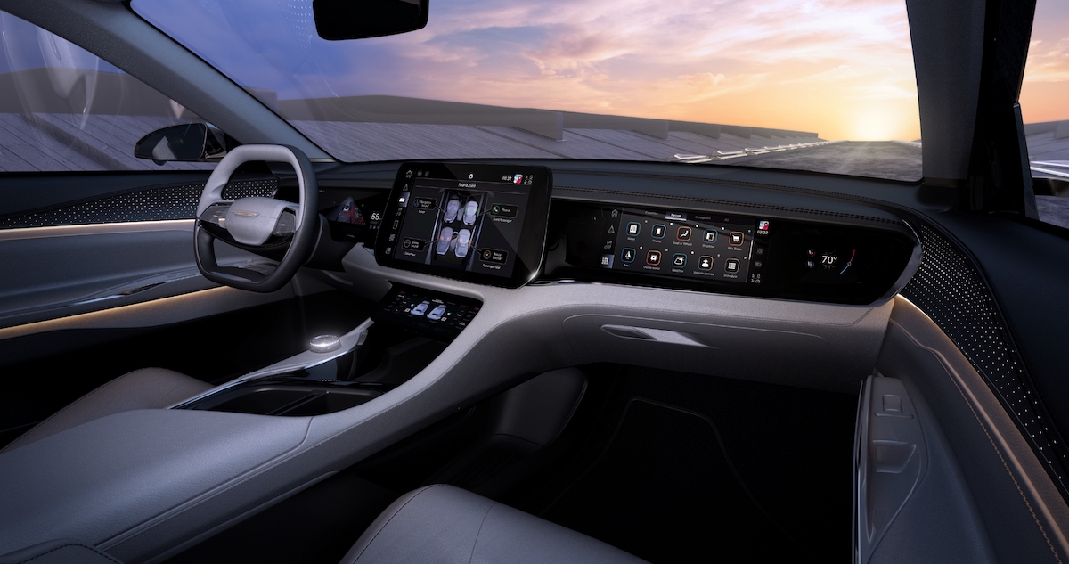 Chrysler Airflow concept cockpit