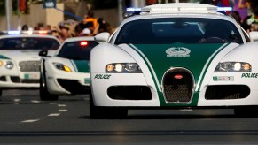 The Bugatti Veyron is the wildest car in Dubai's police fleet.