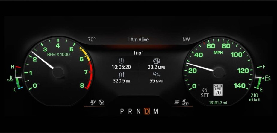 Fox Body Gauge Cluster Mode in 2024 Ford Mustang