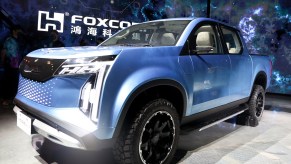 Foxconn's Model V pickup truck concept