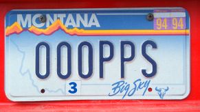 Montana plate