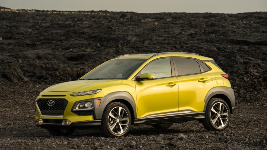 The most affordable subcompact SUVs from 2020 includes the Hyundai Kona