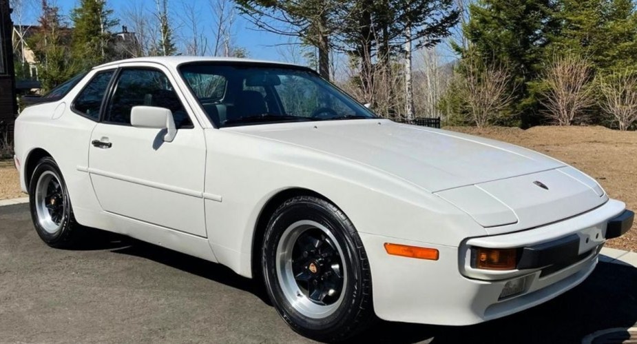 This white Porsche 944 is one of the classic sports cars you can buy on a budget