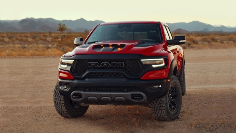 Ram 1500 TRX posed, this is the other off-road Ram
