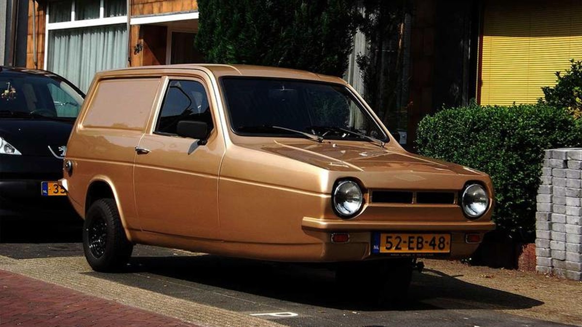 This Reliant Robin is a strange car and one of the worst