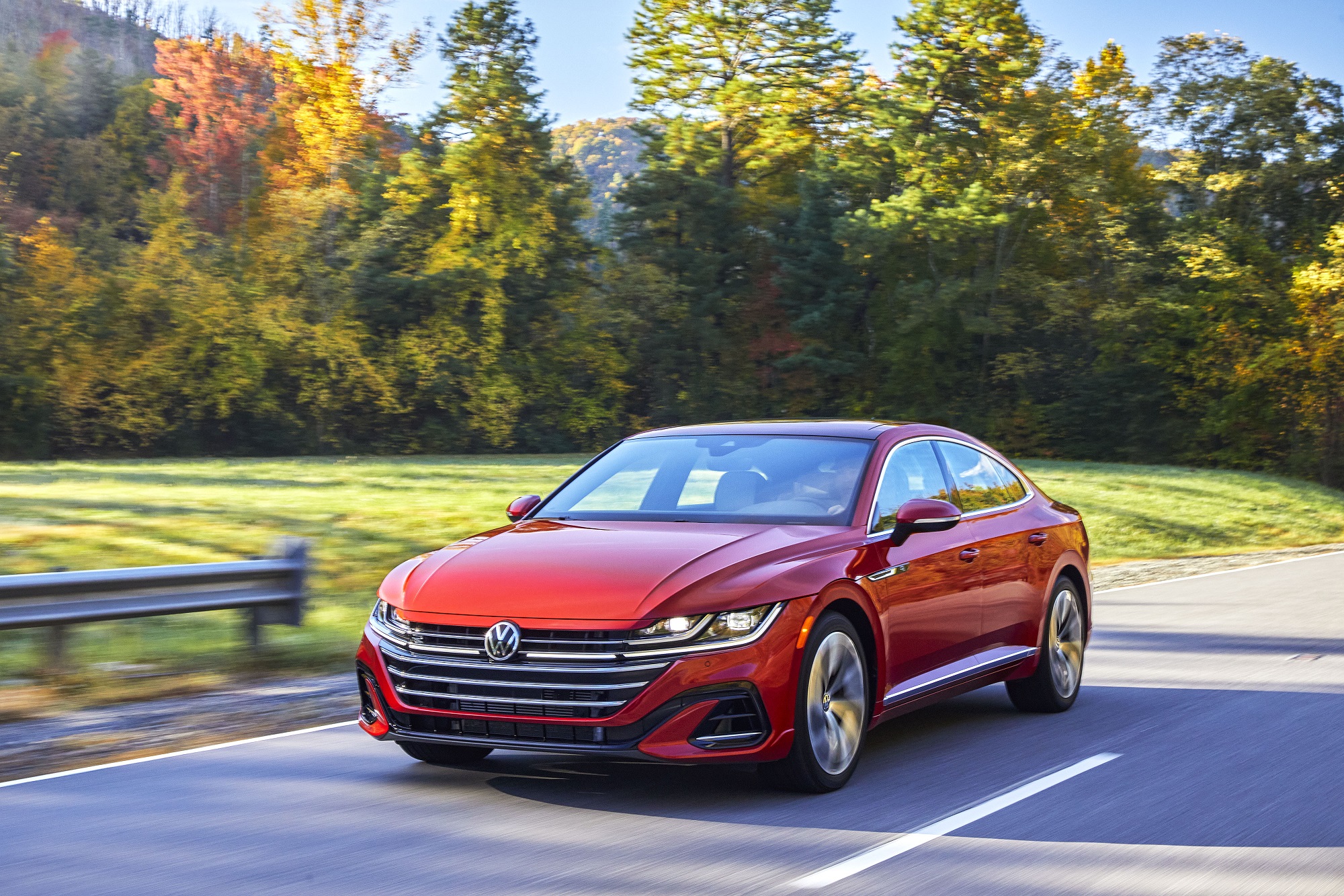 The Volkswagen Arteon offers an AWD alternative to the Toyota Avalon.