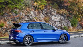 The Volkswagen Golf R is a hot hatchback faster than a Mustang GT and its V8.