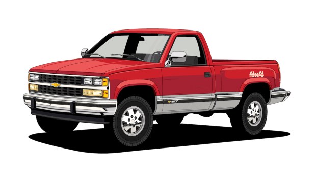 What Year is Actually an OBS Chevy Pickup Truck?