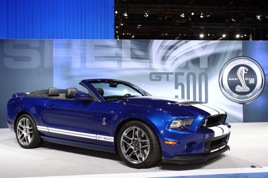 The S197 Shelby GT500 is a fast, powerful used Corvette alternative. 