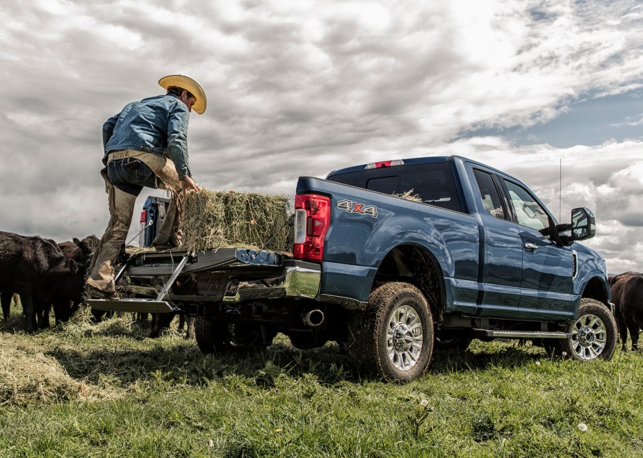 A rancher putting a 2019 Ford F-350 XLT to work.