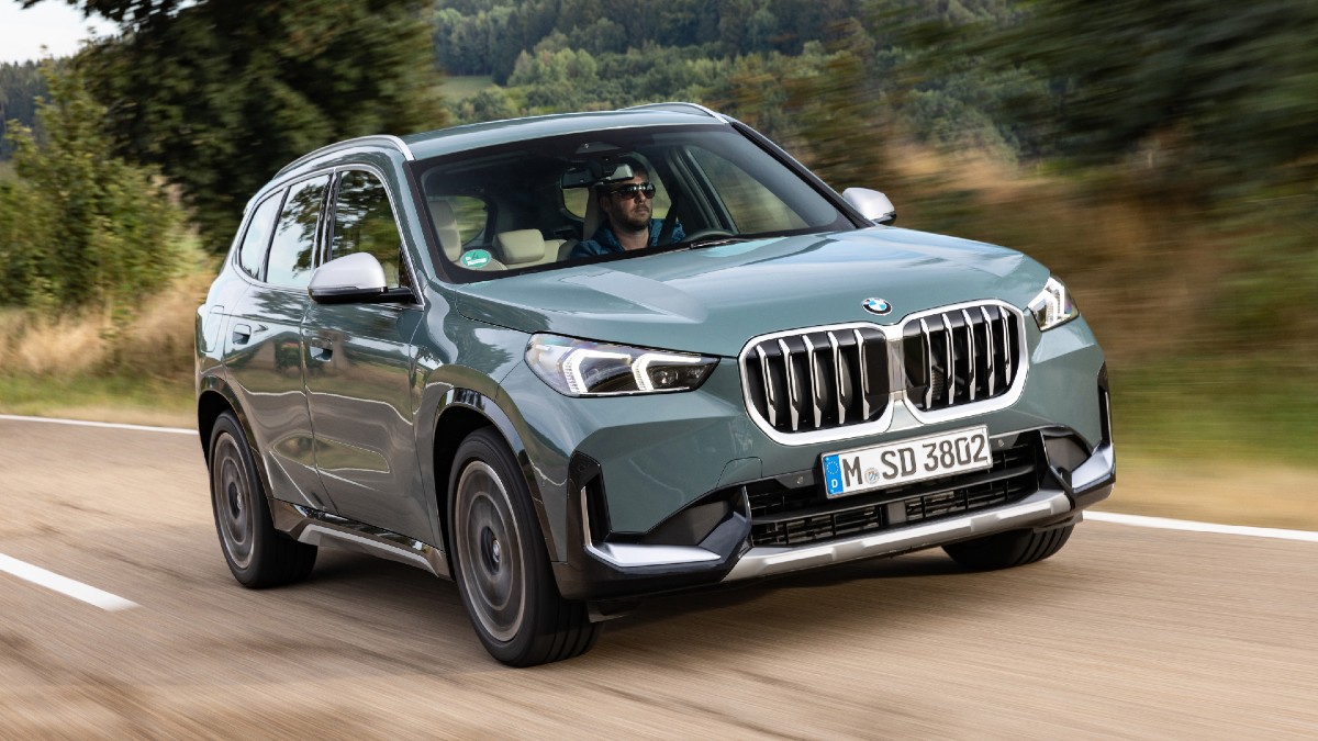 2022 BMW X1 luxury SUV on a highway
