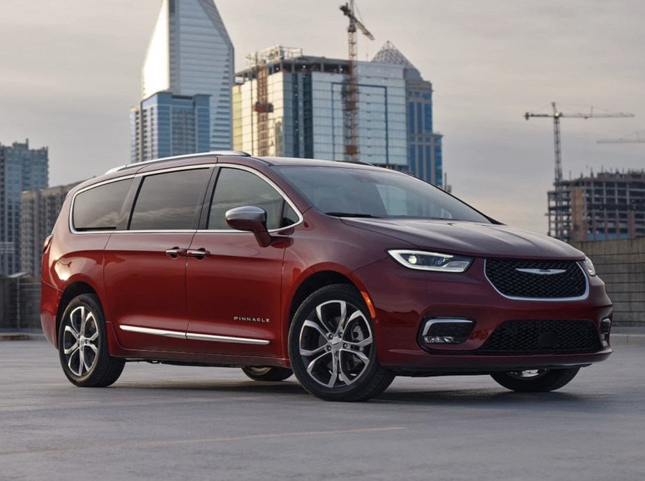 2022 Chrysler Pacifica parked