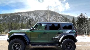 2022 Ford Bronco Raptor side shot