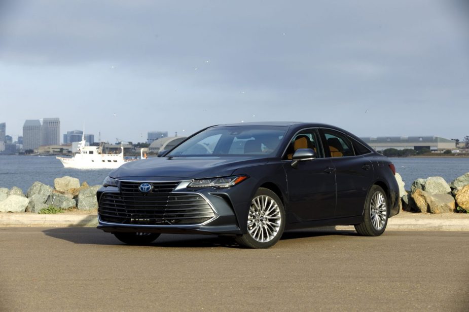 A 2022 Toyota Avalon, one of the best new large sedans