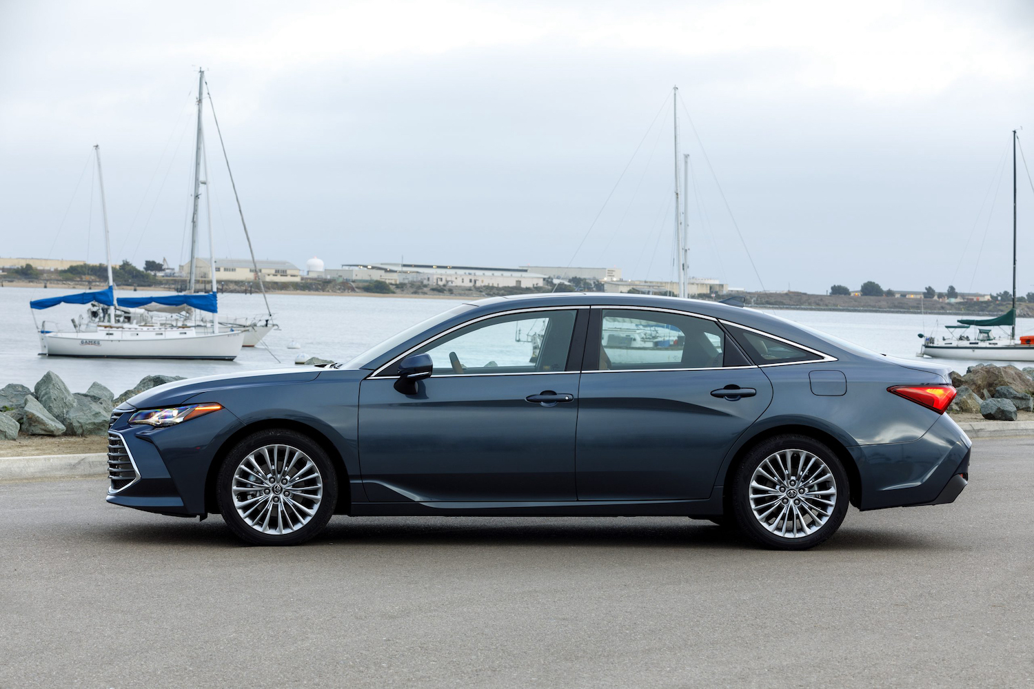 A 2022 Toyota Avalon Hybrid parked, the 2022 Toyota Avalon Hybrid is one of the best hybrid cars for families