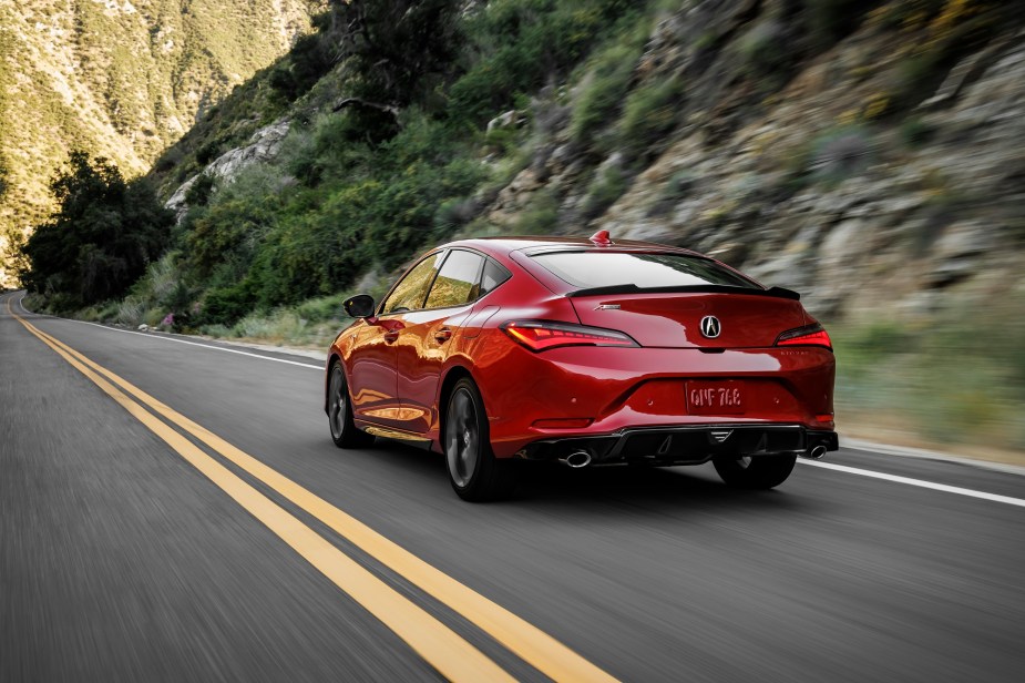 The 2023 Acura Integra has a Top Safety Pick+ rating, suggesting the Acura sports sedan is a safe choice.