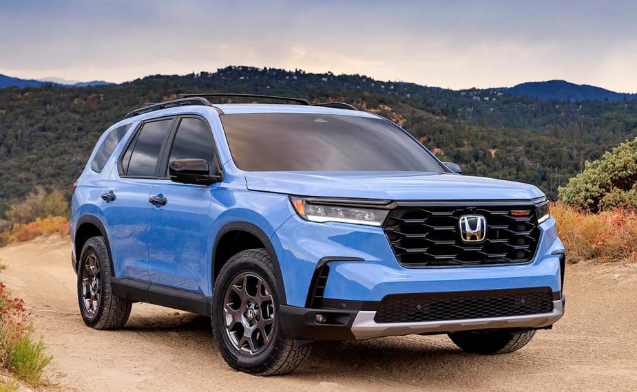 2023 Honda Pilot TrailSport off-roading, does the midsize three-row SUV really look that much better?