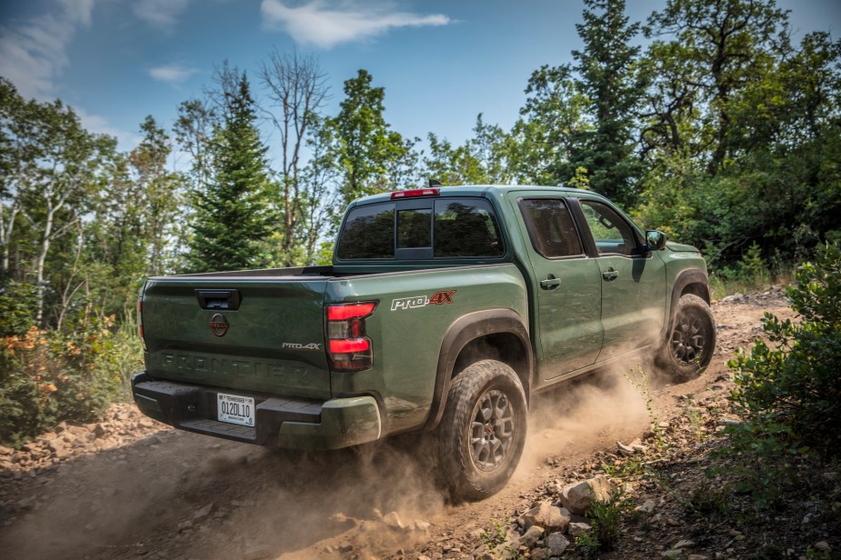 2023 Nissan Frontier Pro-4X off-roading, why aren't more buyers interested in the best 2022 midsize trucks?