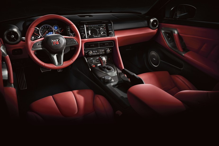 2023 Nissan GT-R interior