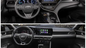 2023 Toyota Camry vs 2023 Kia K5 midsize sedans