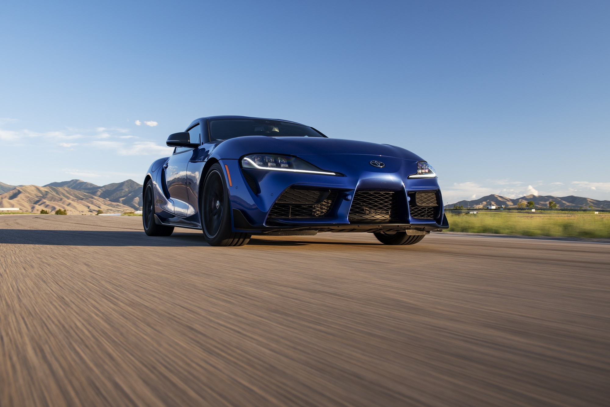 The Toyota GR Supra 3.0 is a fast, light, track-ready sports car alternative to the GT350.