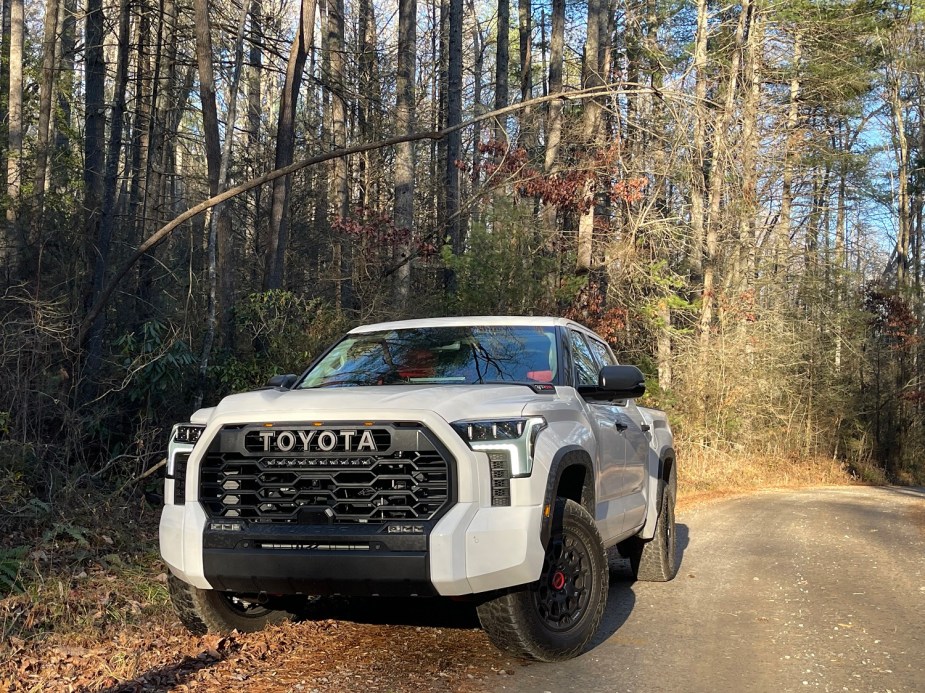 2023 Toyota Tundra TRD Pro off-road driving