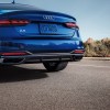 The rear quarter panel of an Audi A5, the A5 is among MotorTrend's picks for the best luxury compact fastbacks
