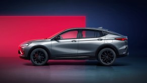 A silver Buick Envista crossover coming to the U.S.