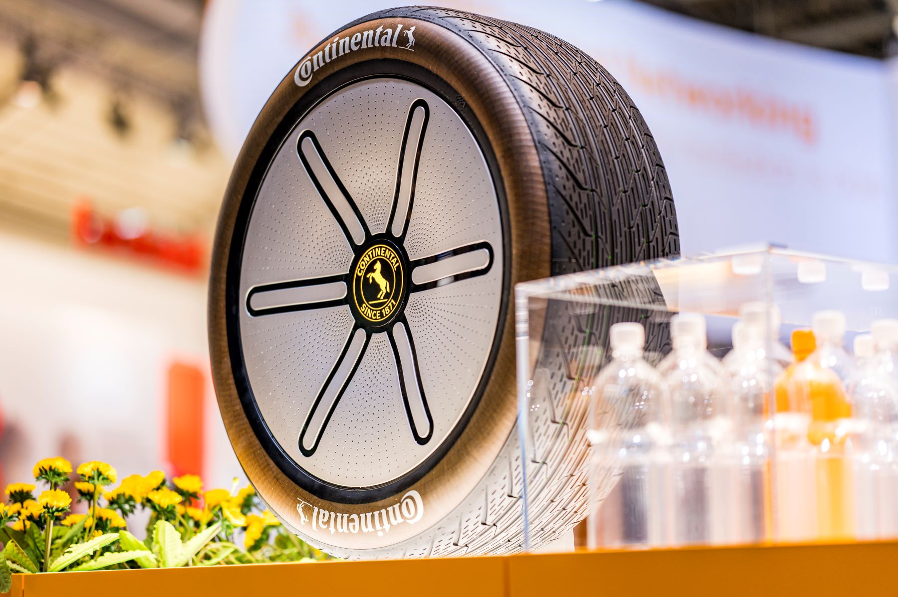 The Continental 'Conti GreenConcept' sustainable tire concept debut at Messe Muenchen in Munich, Germany